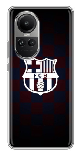 Чехол с картинкой "Лого FCB" для Oppo Reno 10