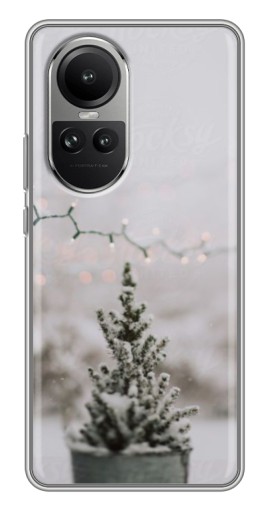 Силиконовый чехол с изображением "Маленькая елка" для Oppo Reno 10