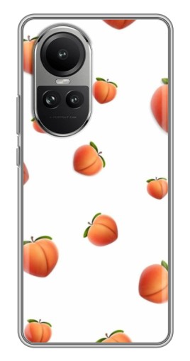 Силиконовый чехол с изображением "Маленькие персики" для Oppo Reno 10