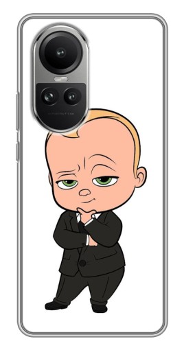 Чехол с принтом "Маленький Босс" для Oppo Reno 10