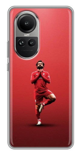 Силиконовый чехол с изображением "Мо Салах" для Oppo Reno 10