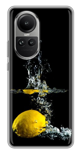 Чехол с принтом "Мокрый Лимон" для Oppo Reno 10