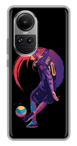 Чехол с картинкой "Неймар Финты" для Oppo Reno 10
