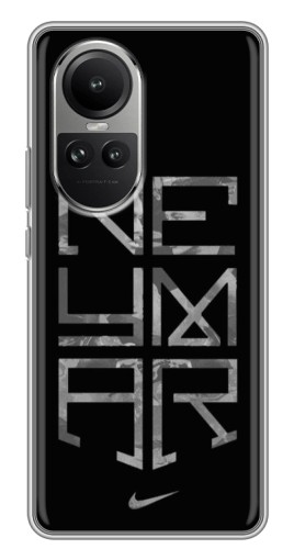 Чехол с картинкой "Neymar nike" для Oppo Reno 10