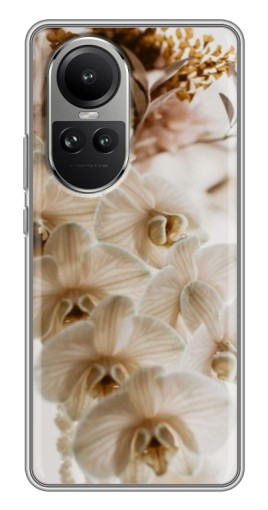 Чехол с картинкой "Нежная орхидея" для Oppo Reno 10