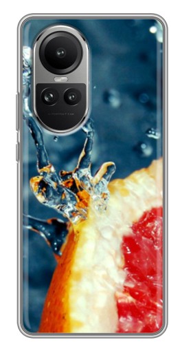 Чехол с печатью "Сочный грейпфрут" для Oppo Reno 10