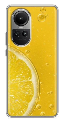 Силиконовый чехол с изображением "Сочный лимон" для Oppo Reno 10