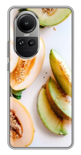Чехол с картинкой "Свежие дыньки" для Oppo Reno 10