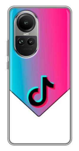 Чехол с принтом "Tiktok Logo" для Oppo Reno 10