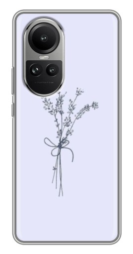 Силиконовый чехол с изображением "Веточки лаванды" для Oppo Reno 10