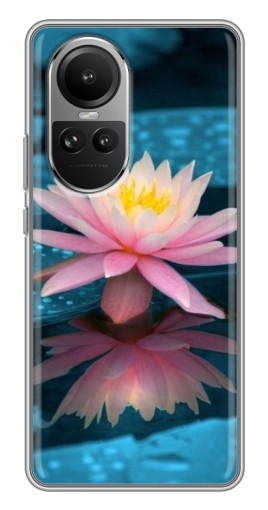 Чехол с принтом "Водяная лилия" для Oppo Reno 10