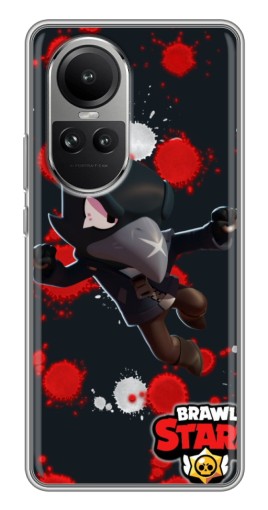 Чехол с принтом "Ворон Бравл Старс" для Oppo Reno 10