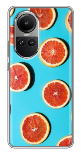 Чехол с принтом "Яркие грейпфруты" для Oppo Reno 10