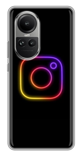 Чехол с печатью "Значок Инсты" для Oppo Reno 10