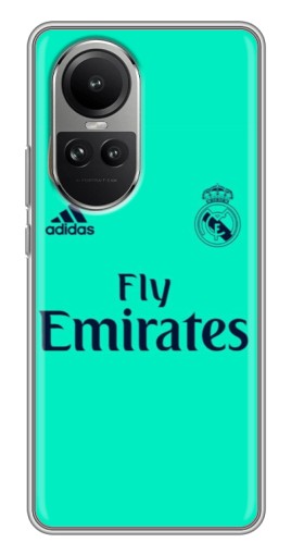 Чехол с принтом "Форма Реала" для Oppo Reno 10 Pro