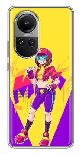 Чехол с картинкой "Макс Бравл Старс" для Oppo Reno 10 Pro