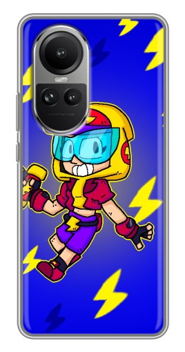 Чехол с принтом "Молниеносная MAX" для Oppo Reno 10 Pro