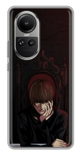 Силиконовый чехол с изображением "Задумчивый Ягами" для Oppo Reno 10 Pro