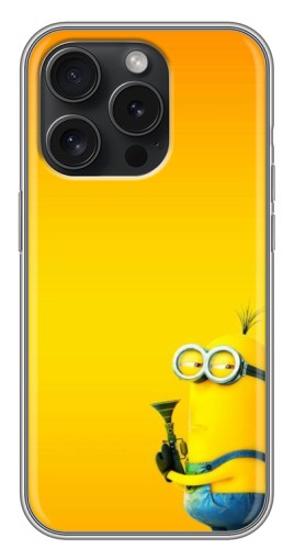 Чехол с принтом "Кевин Миньон" для iPhone 15 Pro