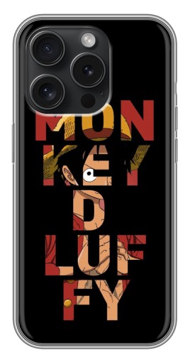 Чехол с принтом "Monky d Luffy" для iPhone 15 Pro