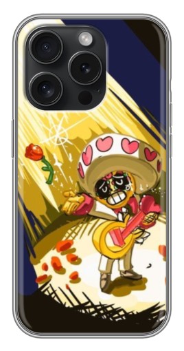 Чехол с печатью "Поко Бравл Старс" для iPhone 15 Pro