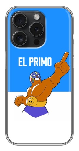 Чехол с печатью "Радостный Ел Примо" для iPhone 15 Pro
