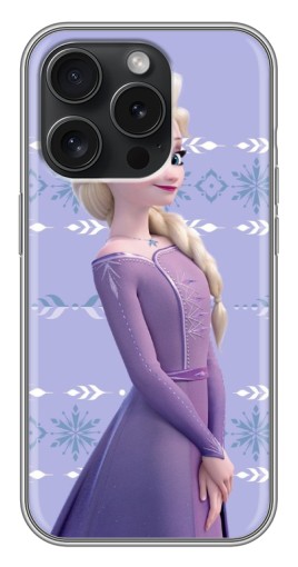 Чехол с принтом "Ельза" для iPhone 15 Pro
