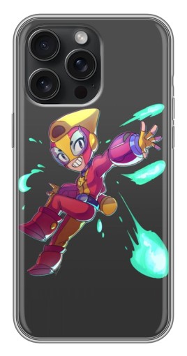 Чехол с печатью "Боец MAX" для iPhone 15 Pro Max