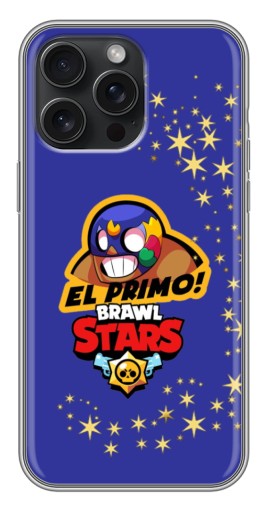Чехол с картинкой "El Primo в маске" для iPhone 15 Pro Max