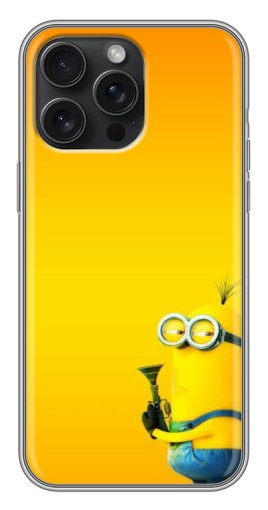 Чехол с принтом "Кевин Миньон" для iPhone 15 Pro Max