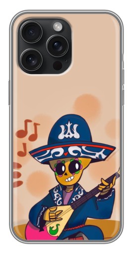 Чехол с принтом "Музыкант Poco" для iPhone 15 Pro Max