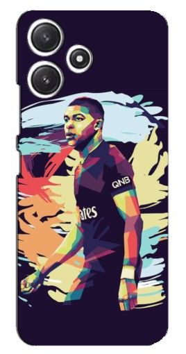 Чехол с печатью "ART Mbappe" для Xiaomi POCO M6