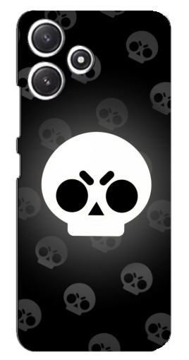 Чехол с печатью "Череп" для Xiaomi POCO M6