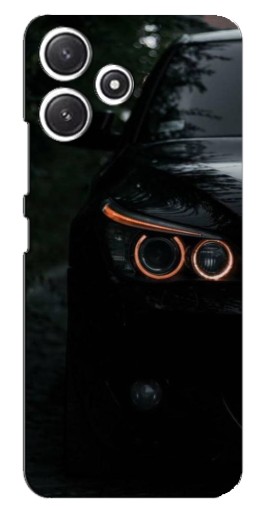 Чехол с печатью "Черный БМВ" для Xiaomi POCO M6