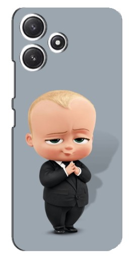 Чехол с картинкой "Деловой ребенок" для Xiaomi POCO M6