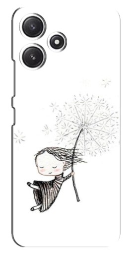Чехол с принтом "Девочка с одуванчиком" для Xiaomi POCO M6