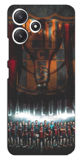Чехол с принтом "FCB Campeones" для Xiaomi POCO M6