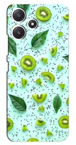 Чехол с картинкой "Фон киви" для Xiaomi POCO M6