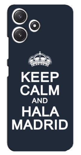 Чехол с принтом "Hala Madrid" для Xiaomi POCO M6