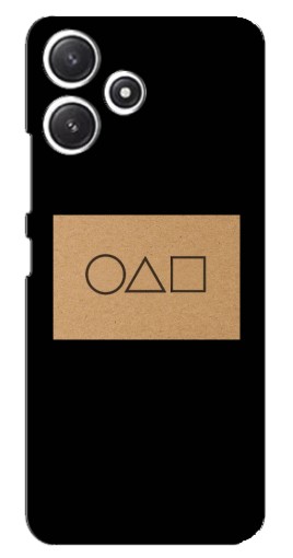 Чехол с принтом "Карточка Кальмара" для Xiaomi POCO M6
