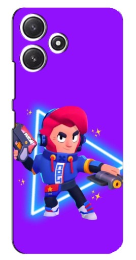 Чехол с принтом "Кольт в наушниках" для Xiaomi POCO M6