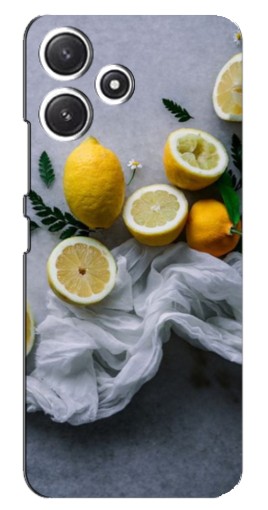 Чехол с принтом "Лимонное настроение" для Xiaomi POCO M6