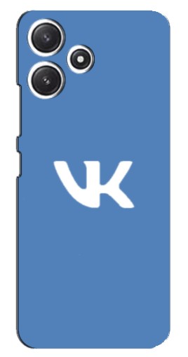 Чехол с печатью "Лого ВК" для Xiaomi POCO M6