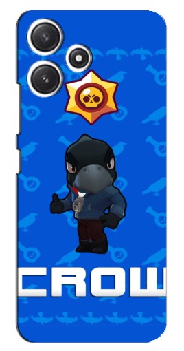 Чехол с печатью "Медаль Crow" для Xiaomi POCO M6