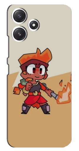 Чехол с картинкой "Нарисованная Amber" для Xiaomi POCO M6
