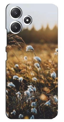 Силиконовый чехол с изображением "Нежные полевые цветы" для Xiaomi POCO M6