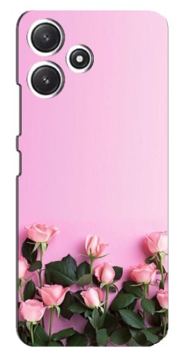 Чехол с картинкой "Нежные розы" для Xiaomi POCO M6