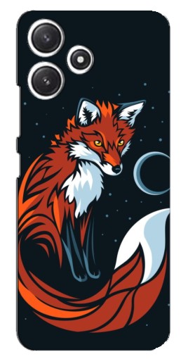 Силиконовый чехол с изображением "Рыжая лиса" для Xiaomi POCO M6