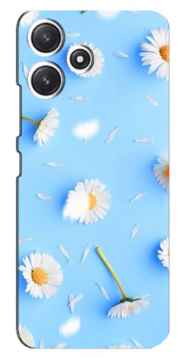 Чехол с принтом "Ромашковый фон" для Xiaomi POCO M6