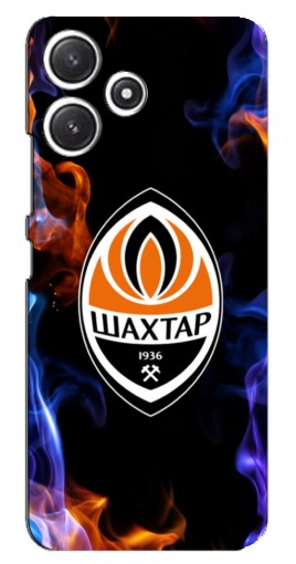 Силиконовый чехол с изображением "Шахтер в огне" для Xiaomi POCO M6
